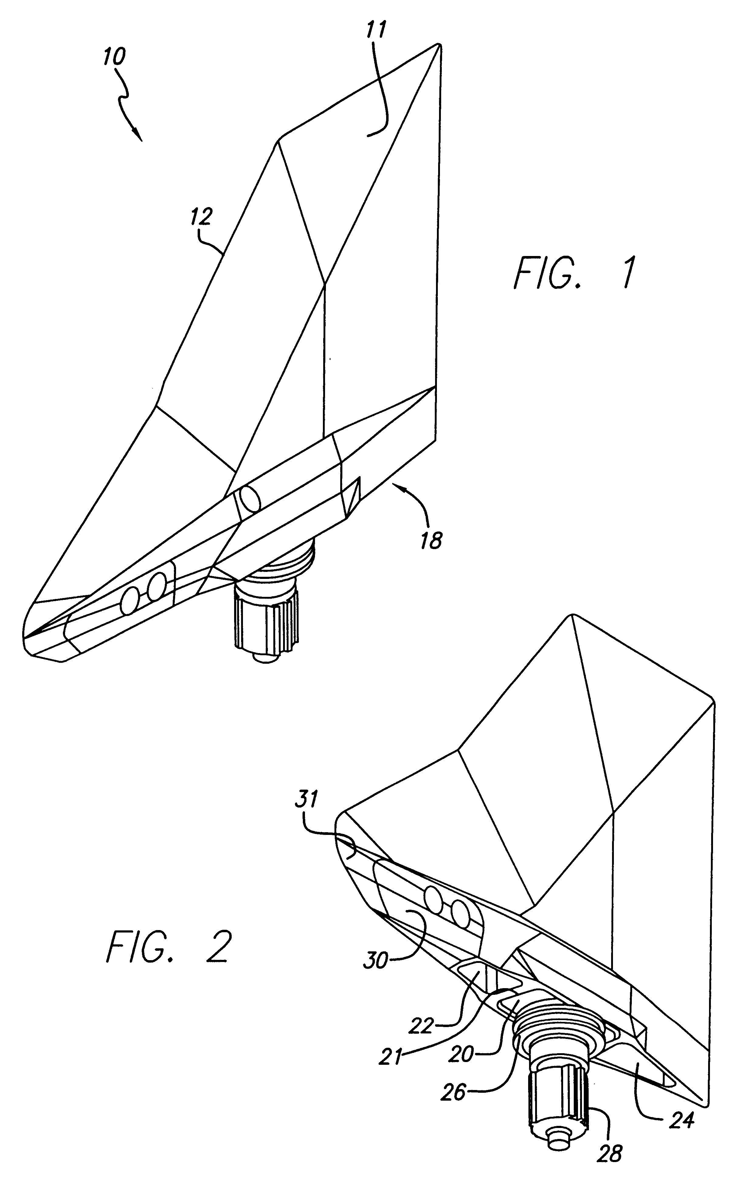 Tactical missile control surface attachment