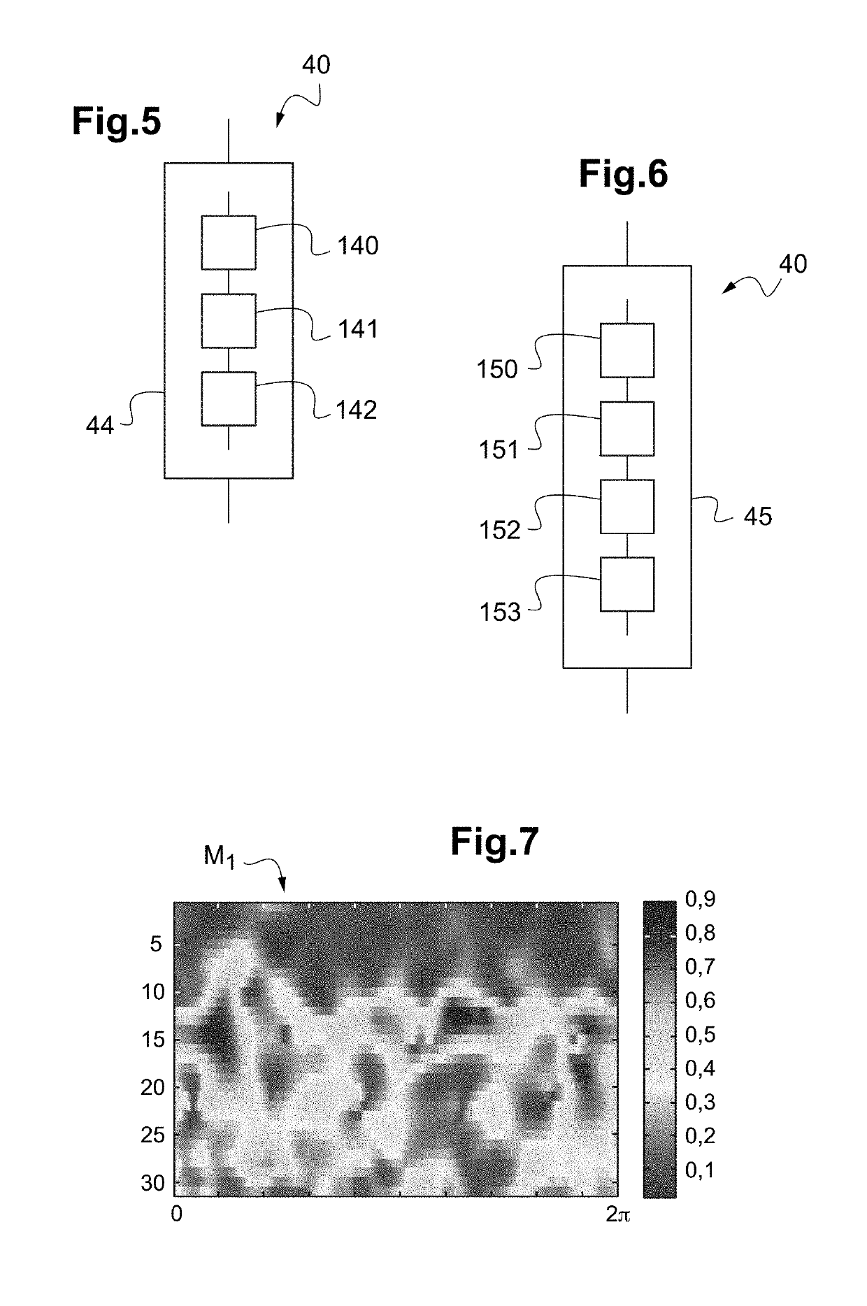 Method for monitoring and detecting the formation of degradation in at least one moving part of a rotating mechanism and associated system