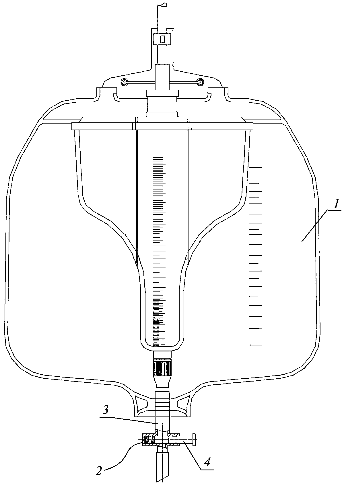 Drain switch and urine collection bag using drain switch