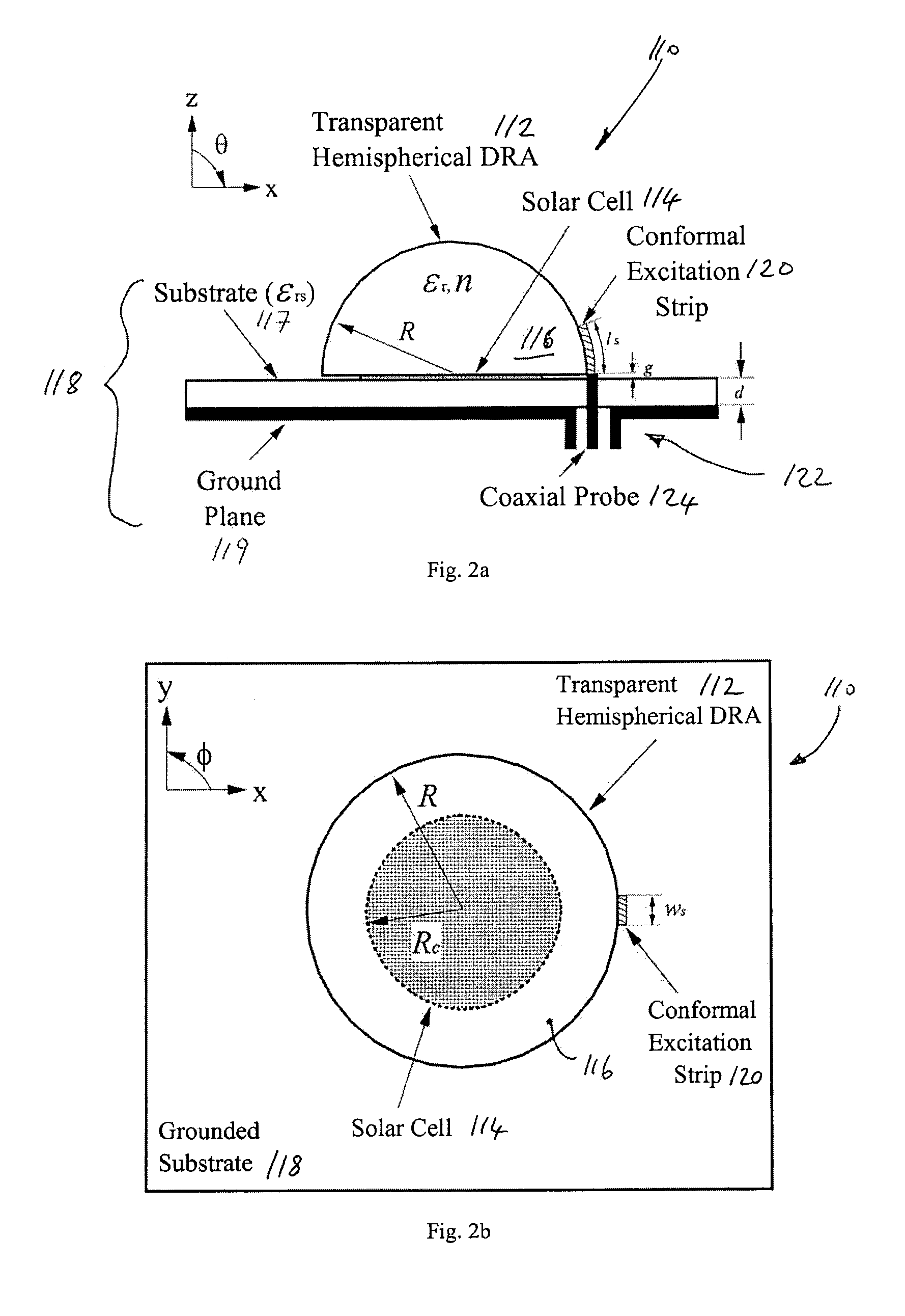 Light transmissible resonators for circuit and antenna applications