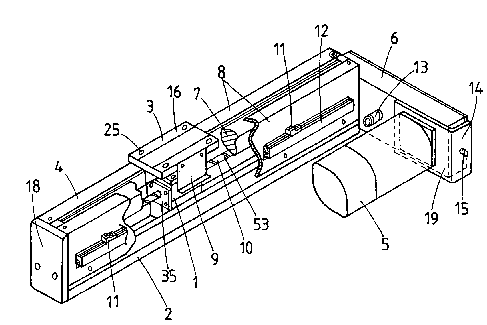 Dust proof sliding device