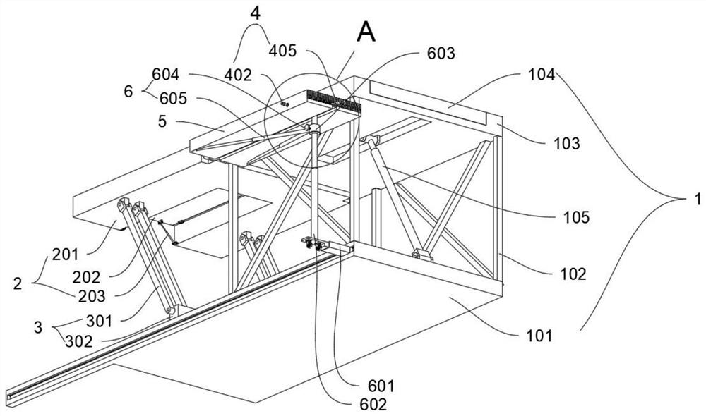 Supporting device for urinary surgery operation