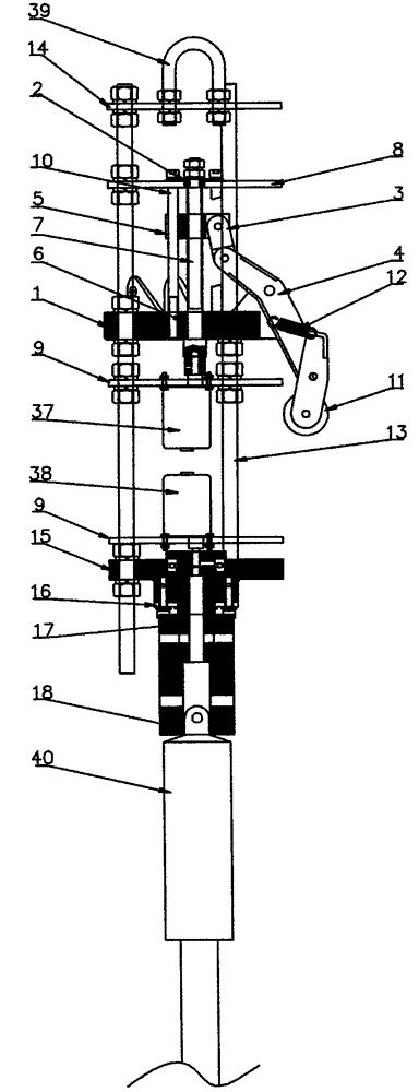 Mechanical hand for rescue in deep well