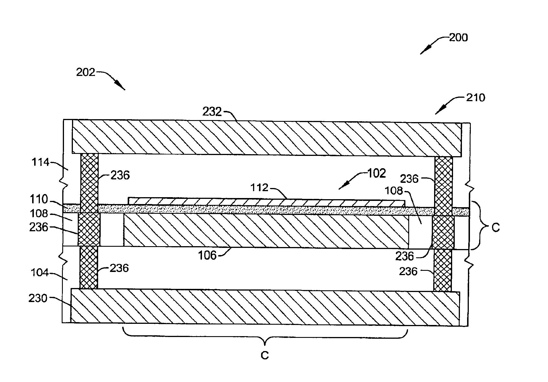 Shielded planar capacitor