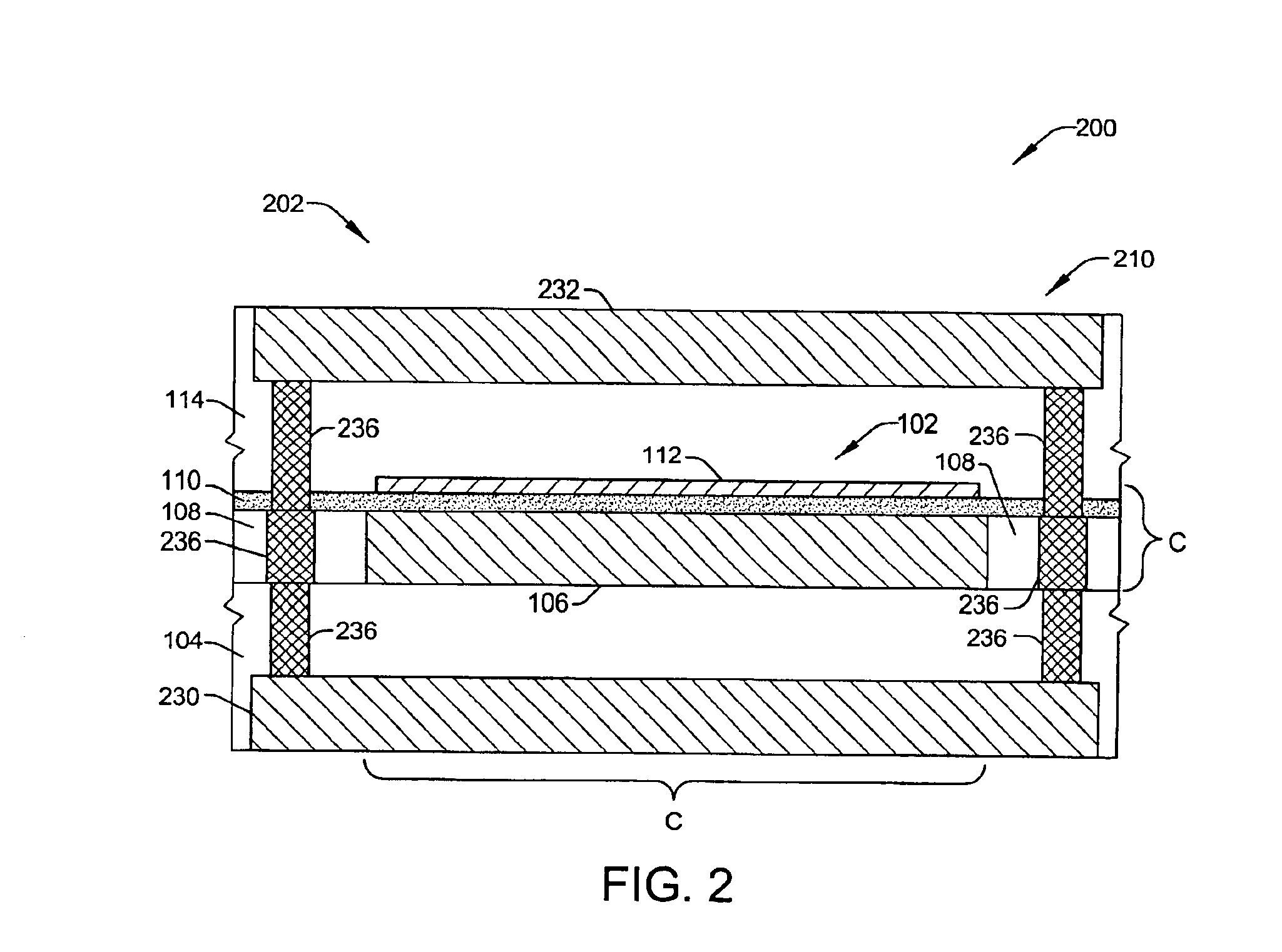 Shielded planar capacitor