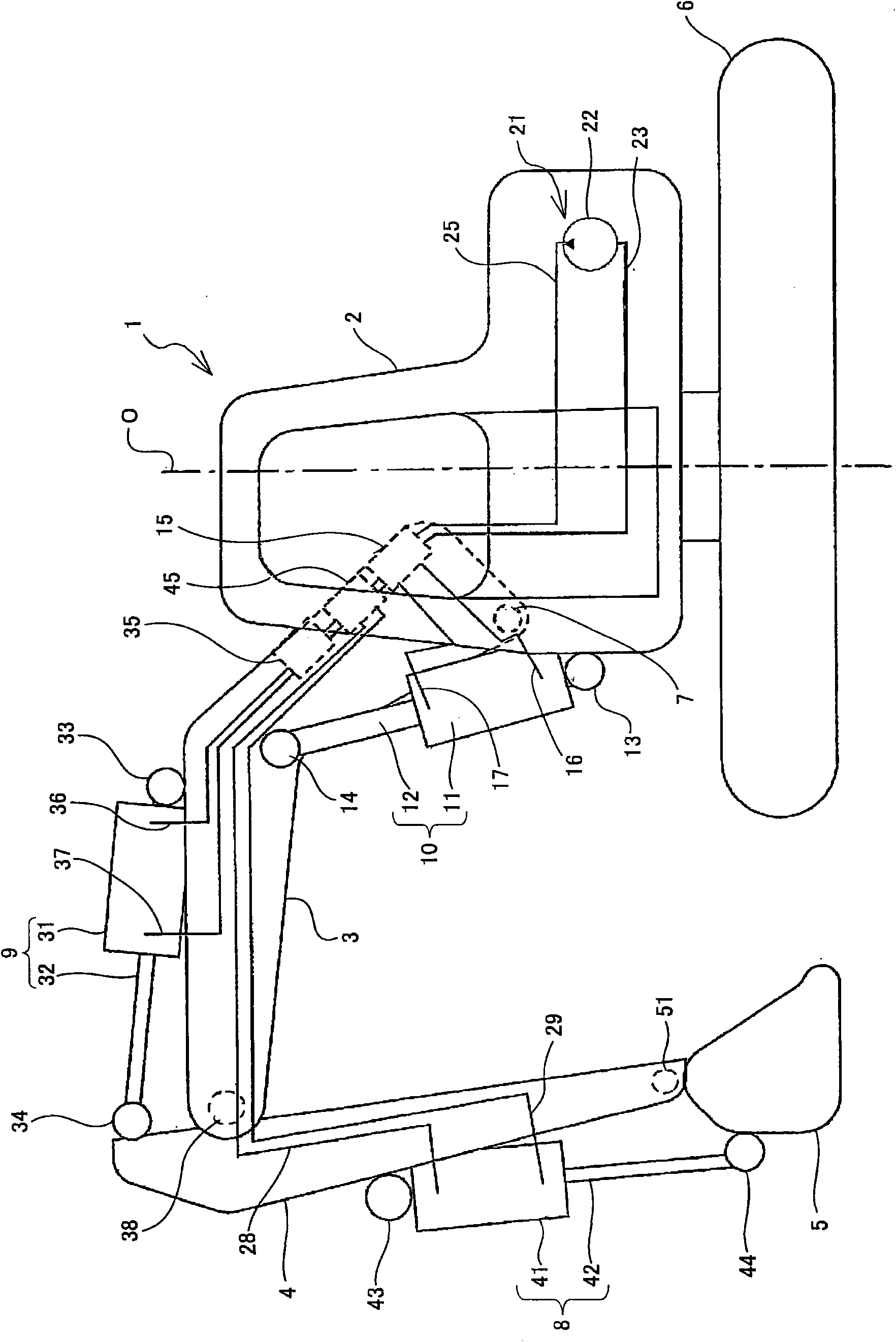 Hydraulic shovel