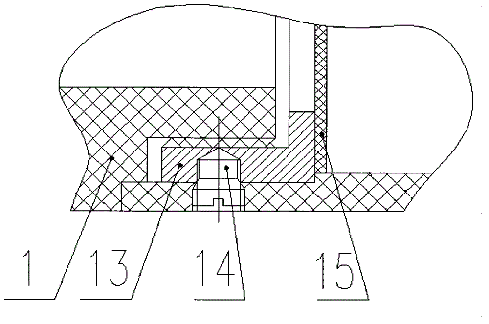 Extinguishment shrapnel type rocket bomb