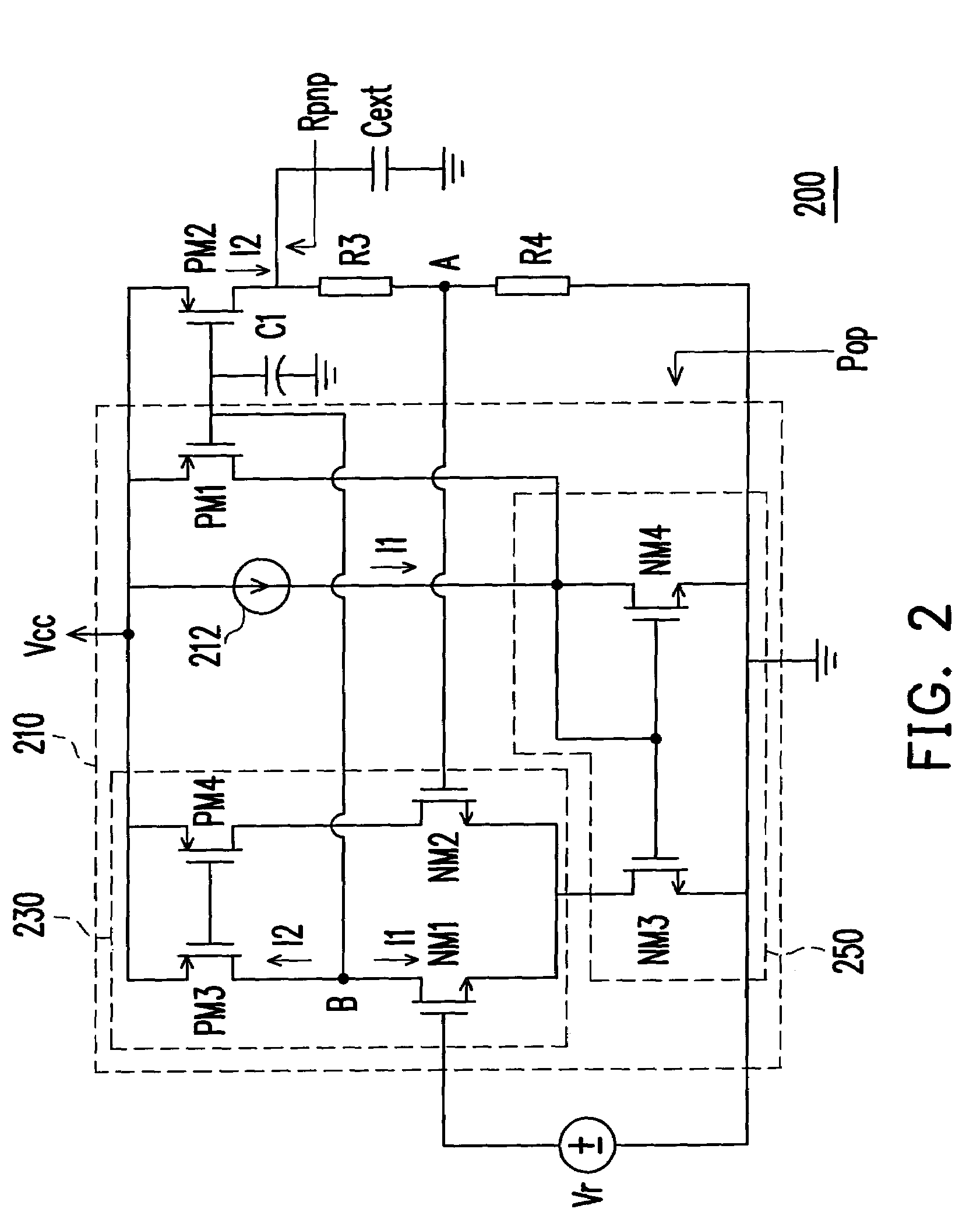 Differential amplifier and low drop-out regulator with thereof