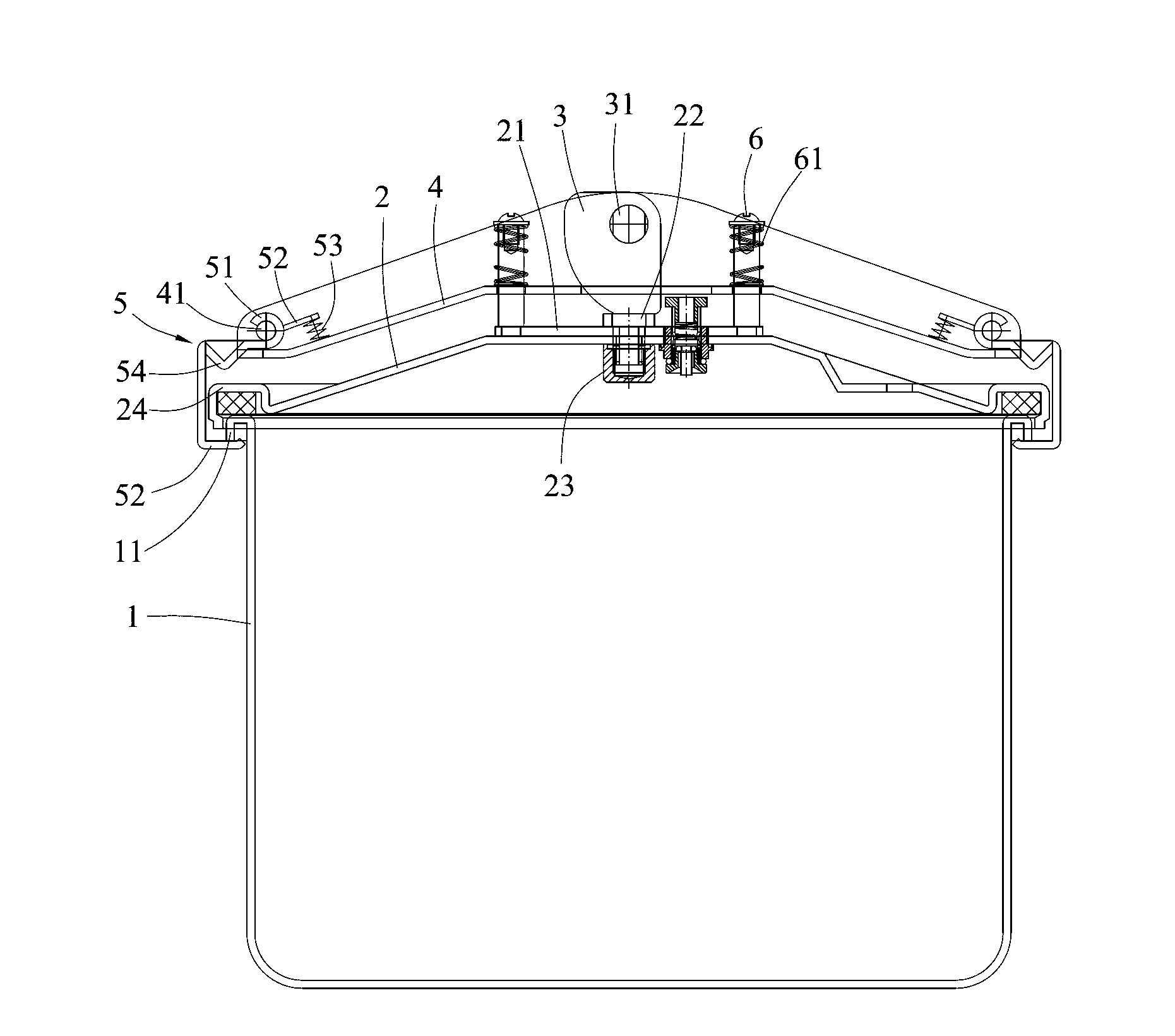 Improved gland type pressure cooker