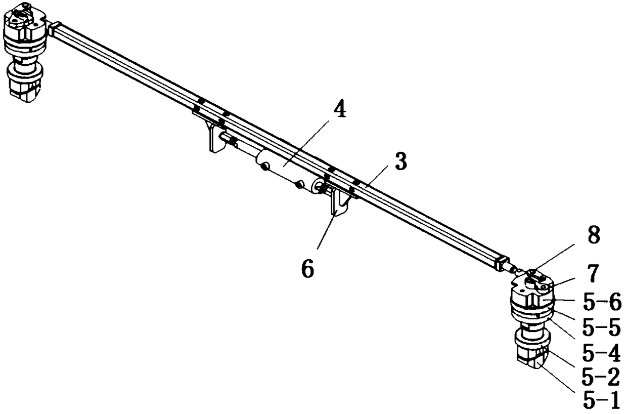 Hanger of container reach stacker