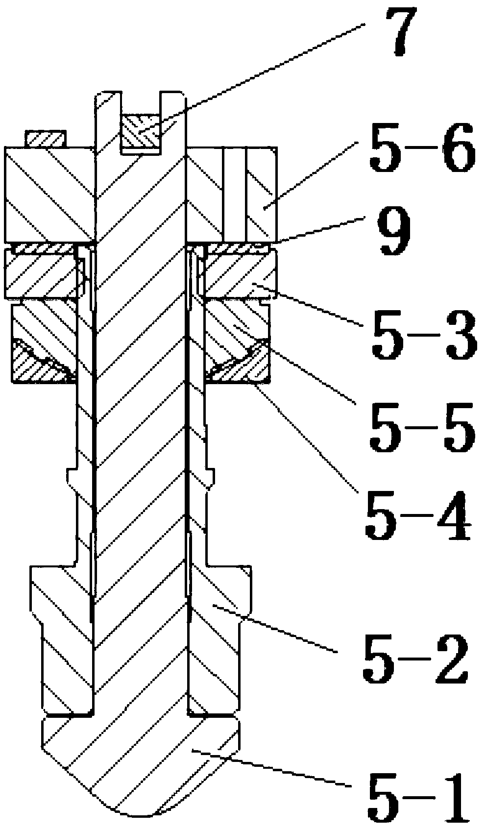 Hanger of container reach stacker