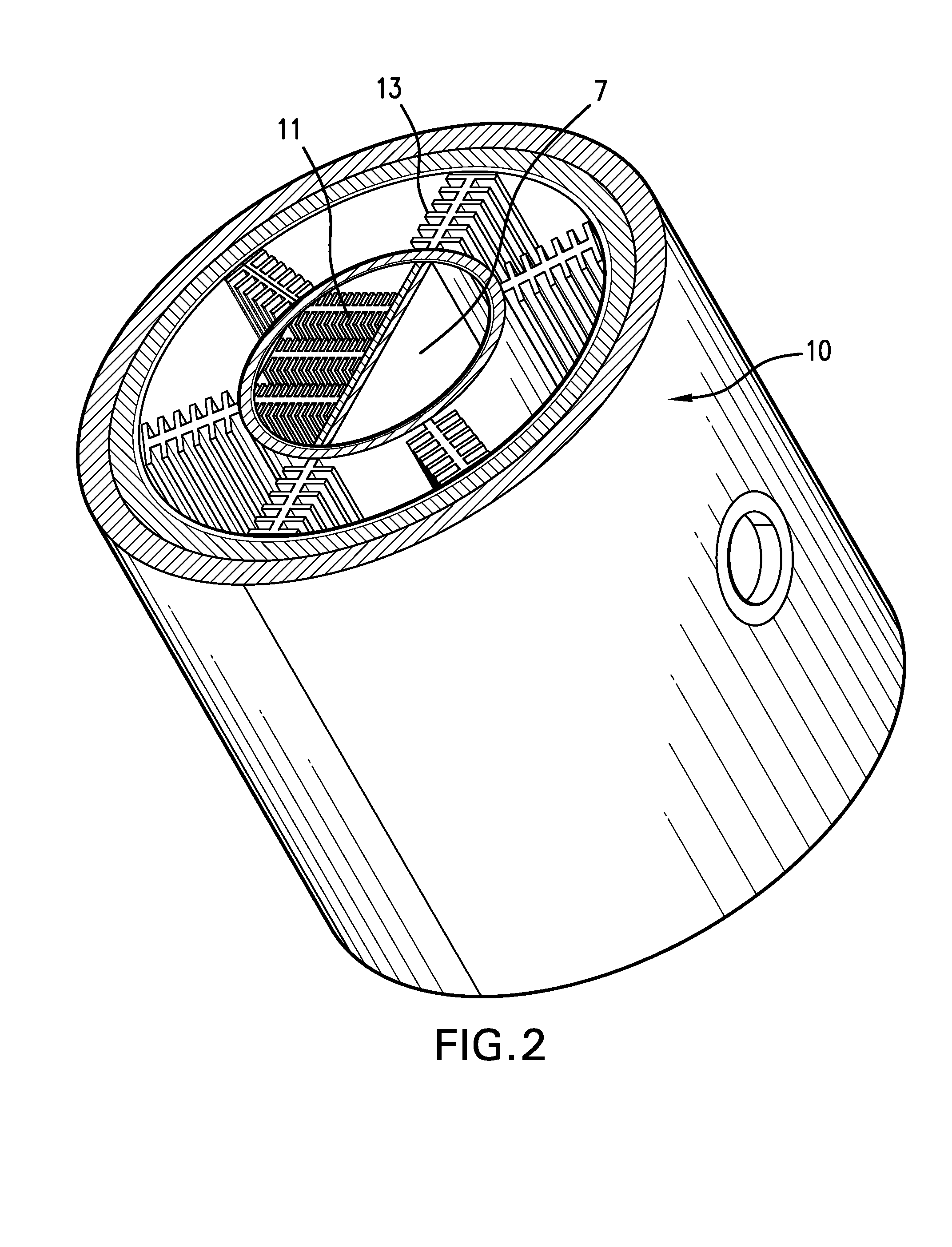 Solar chimney with internal solar collector