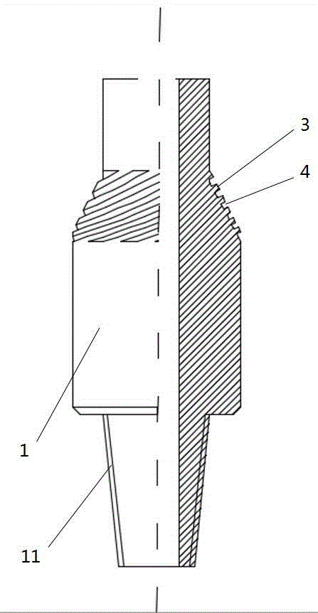 Ocean drill rod connector