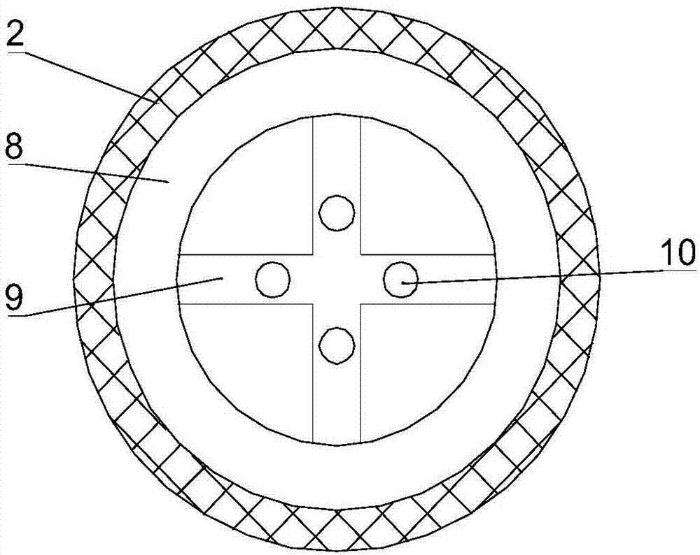 Soybean raw material soaking device for processing bean curds