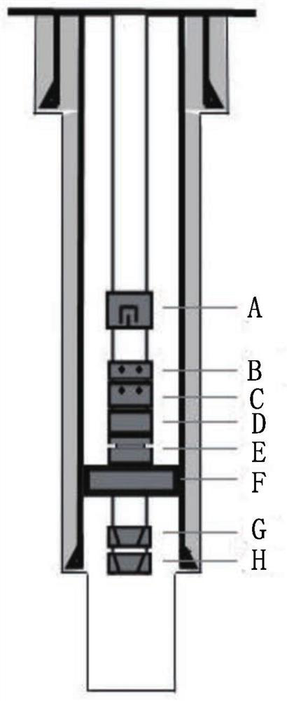 Integrated downhole operation tool based on two-way slip hydraulic permanent packer