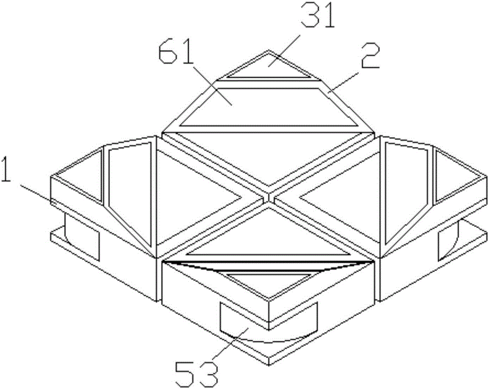 Motor home air conditioner capable of achieving outdoor regional constant temperature