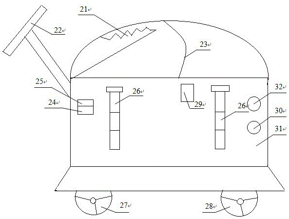 Safety intelligent baby stroller capable of regulating and controlling environment