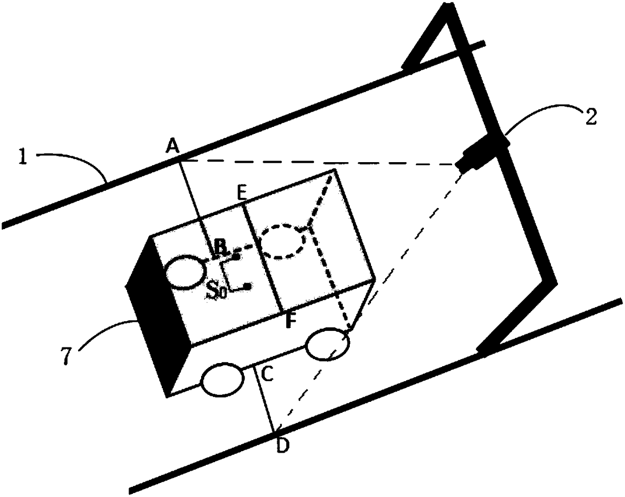 A system and method for detecting ultra-high and ultra-wide vehicles based on laser calibration