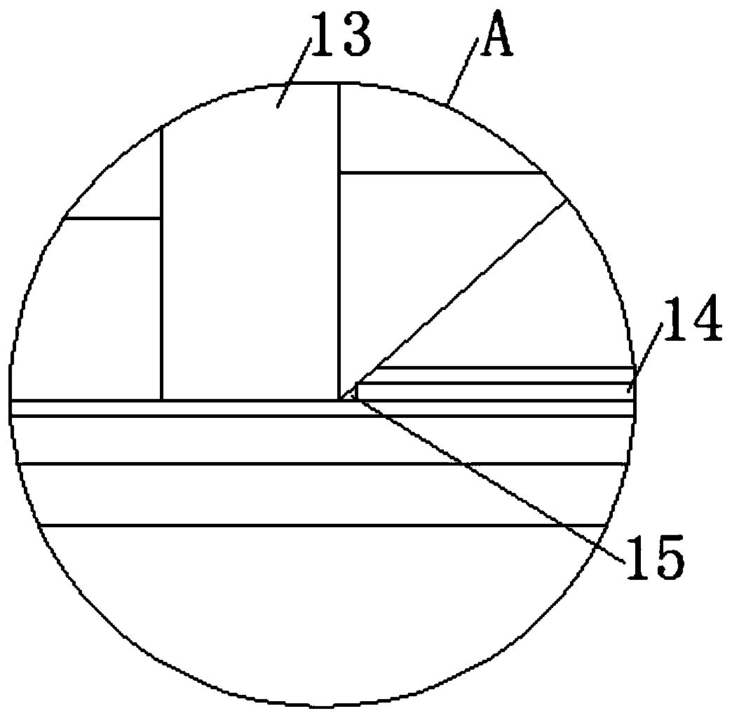 An anti-falling device for a construction site elevator