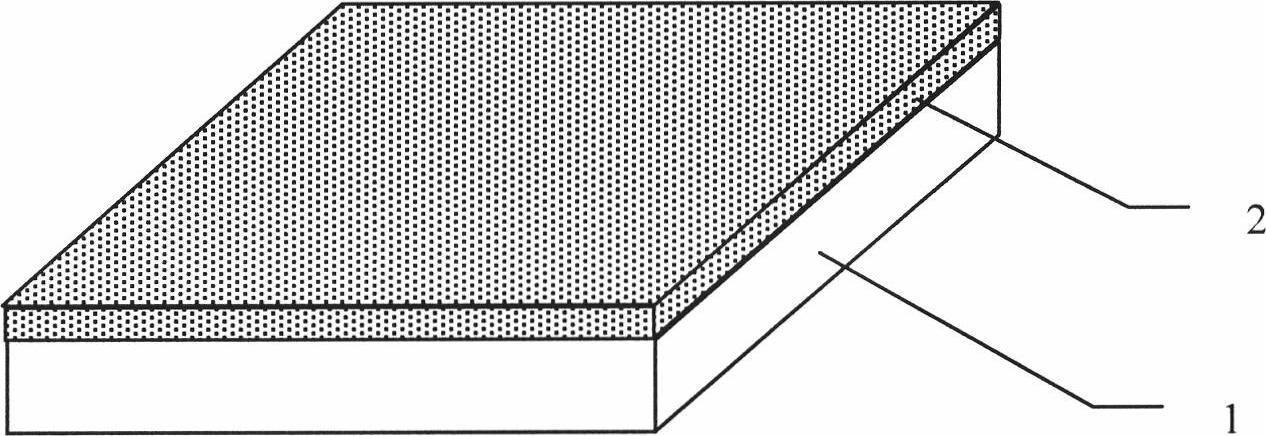 Transversal epitaxial growth method for nano area of semiconductor film