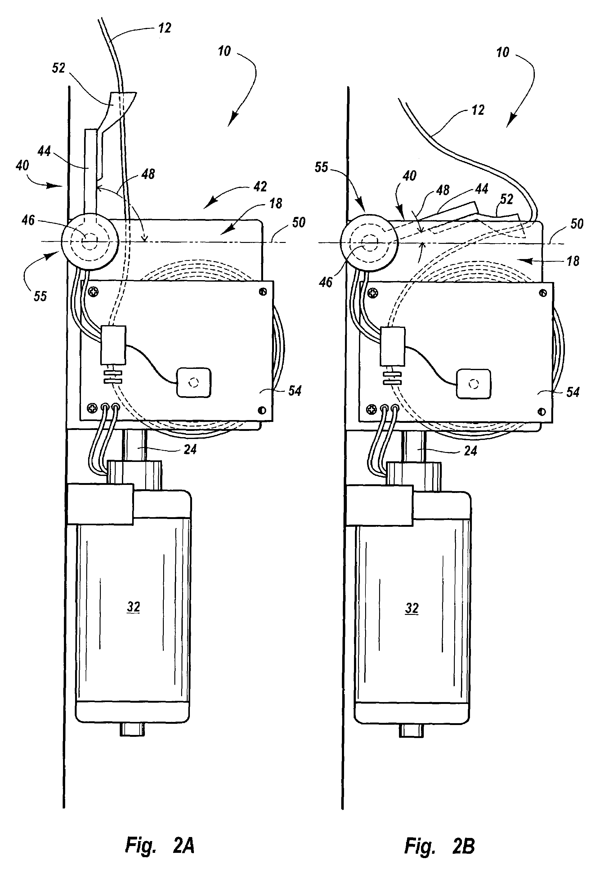 Electric seat belt retractor system