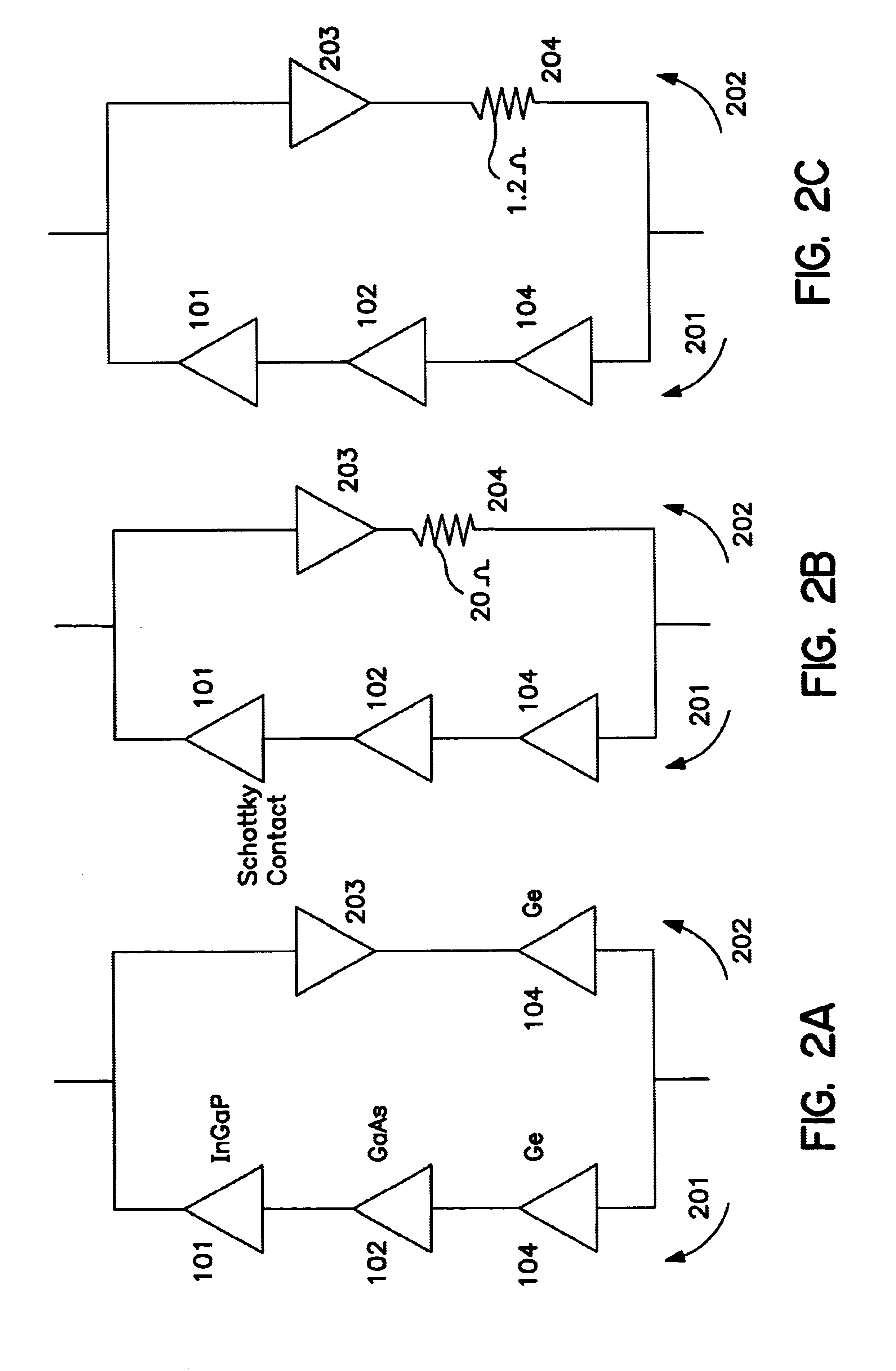 Apparatus and method for integral bypass diode in solar cells