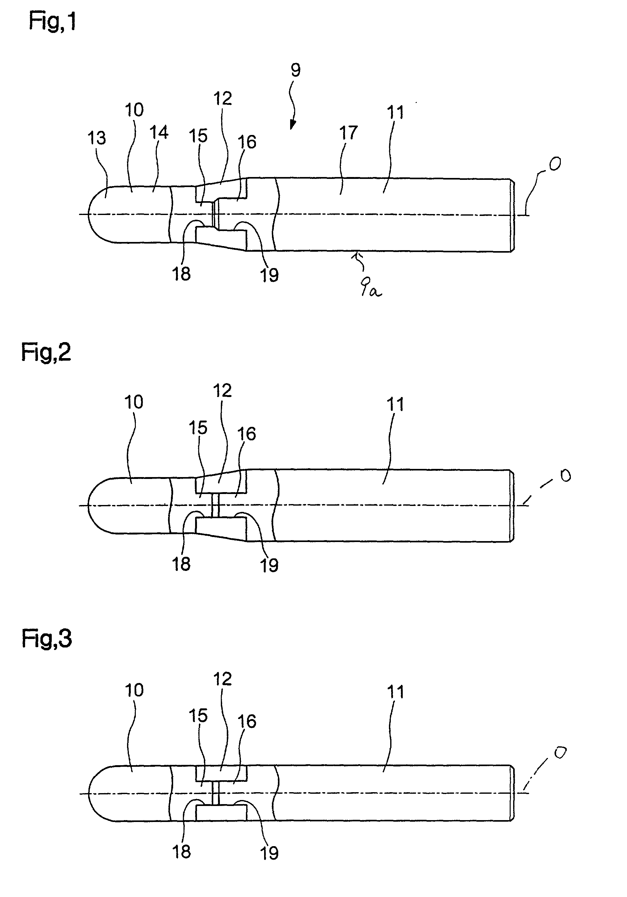 Interference fit type cutting tool