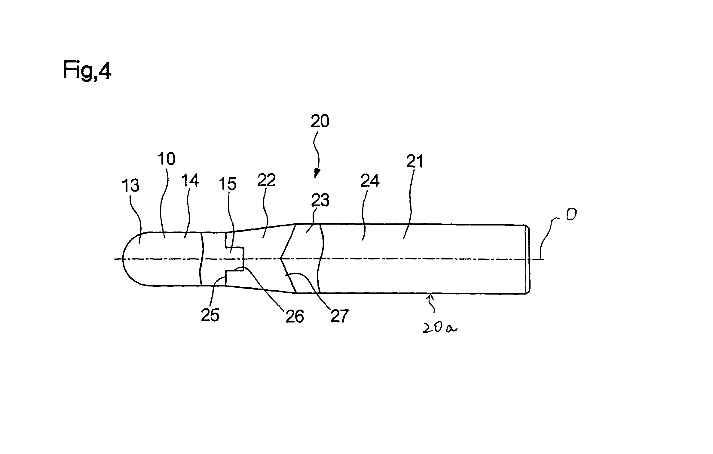 Interference fit type cutting tool