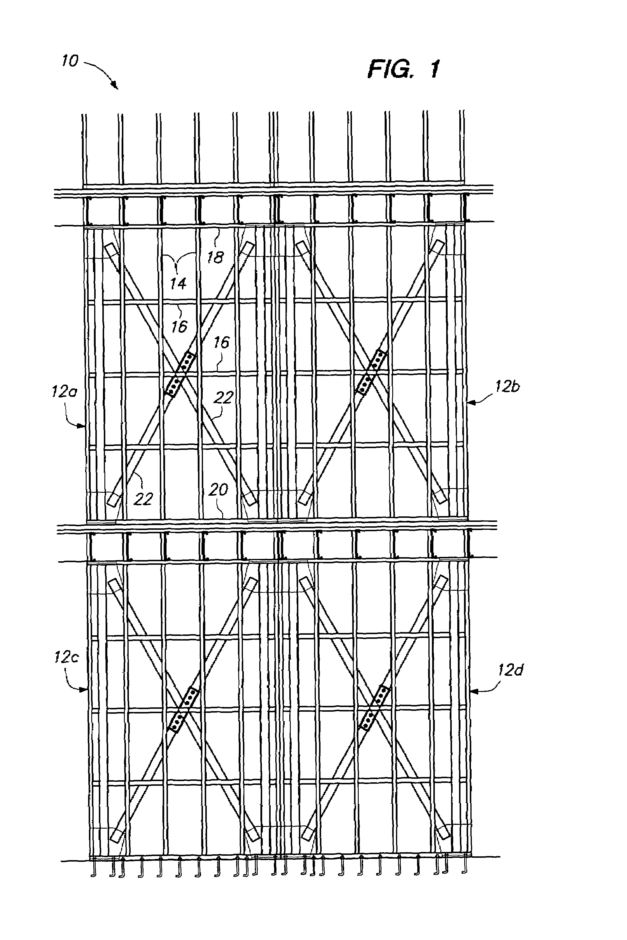 Structural braced frame wall panel system