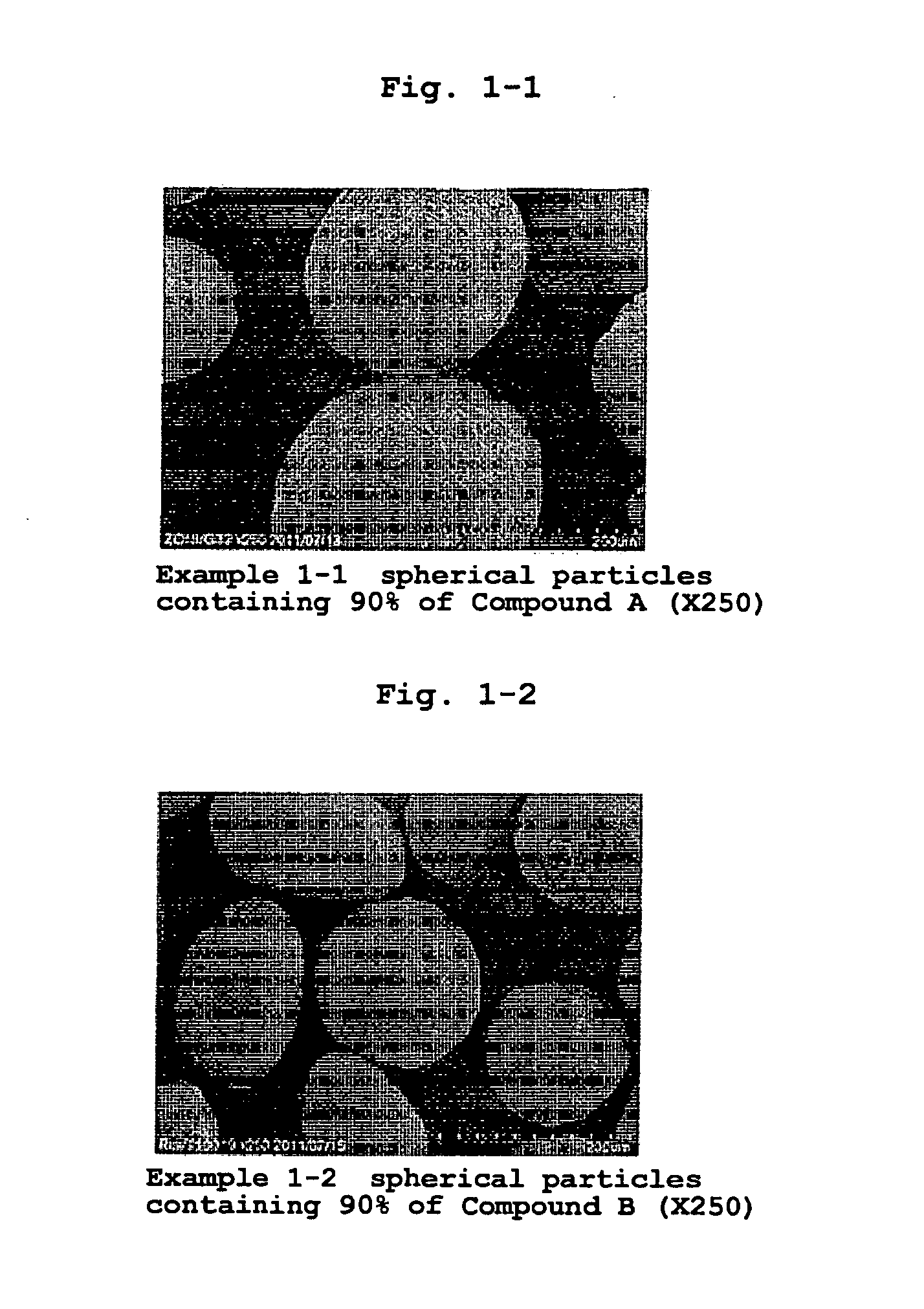 Medicament-containing hollow particle