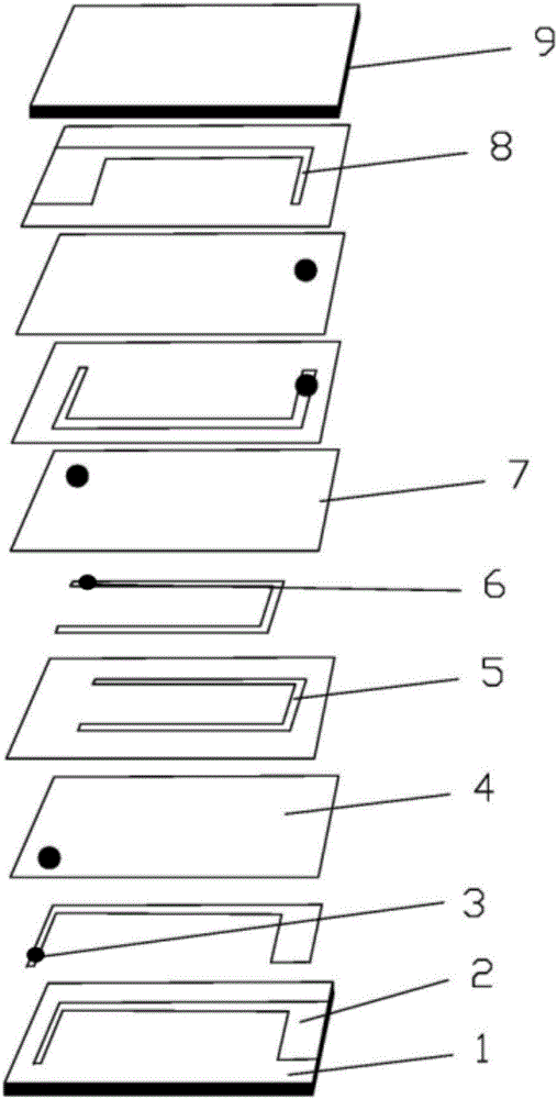 Preparation method of laminated magnetic bead