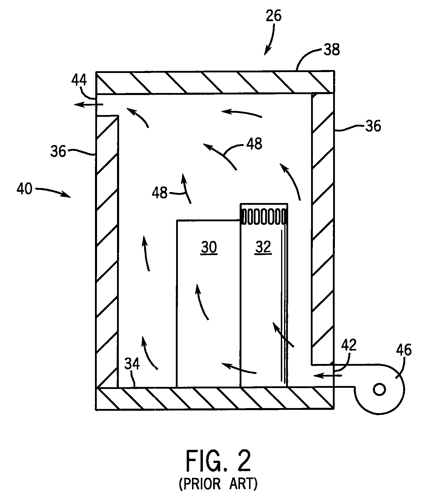 Cyclonic motor cooling for material handling vehicles