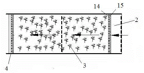 Landscape-type multifunctional three-dimensional artificial wetland