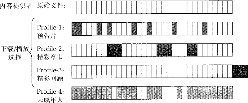 Peer-to-peer downloading method, video equipment and content transmission method