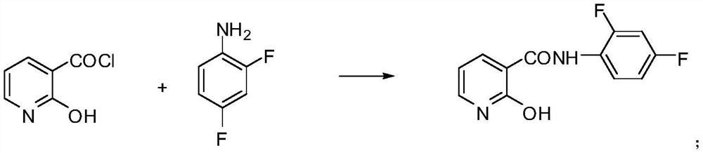 Diflufenican synthesis method