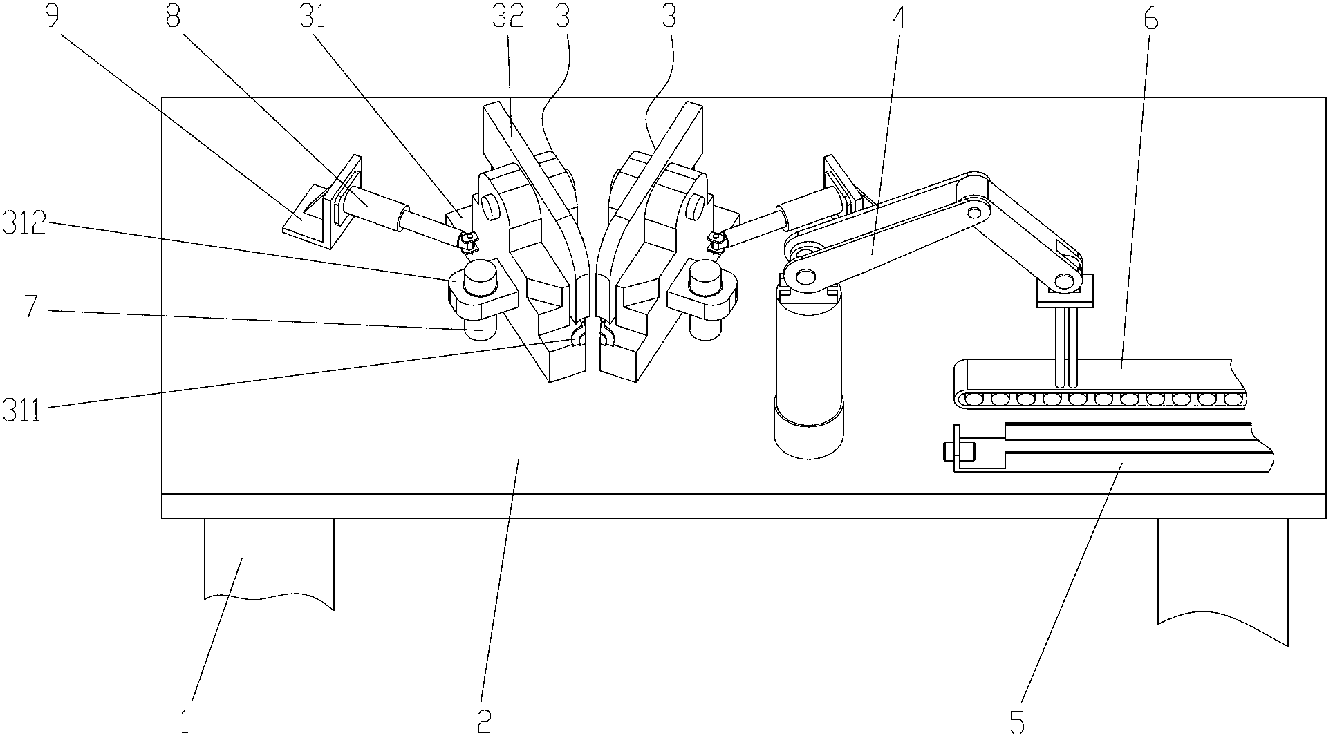 Automatic assembly equipment for single-slit self-lubricating oscillating bearing