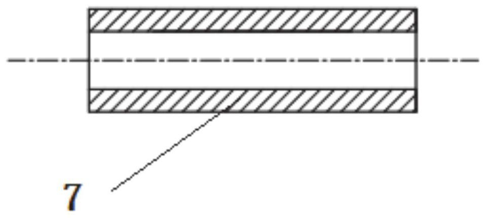 Combined type current-limiting venturi tube suitable for CVS and machining method of combined type current-limiting venturi tube