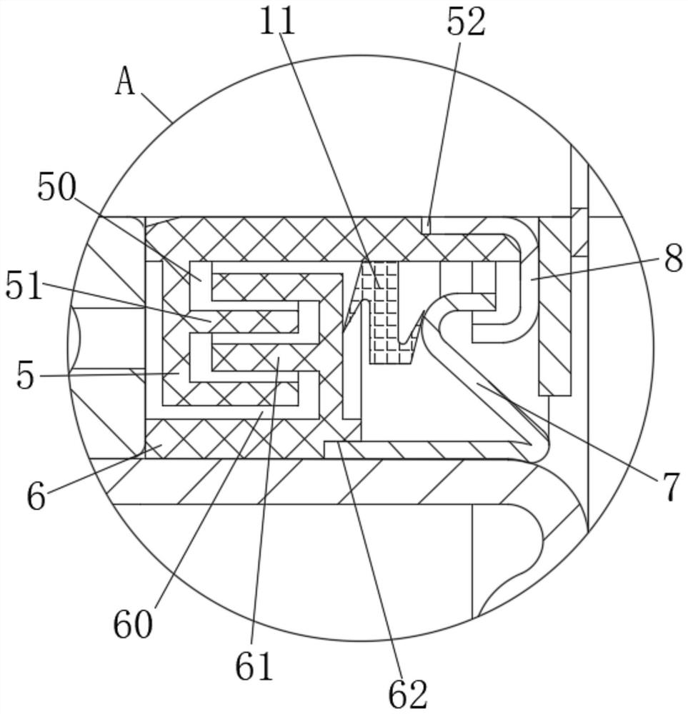 Carrier roller with high sealing performance