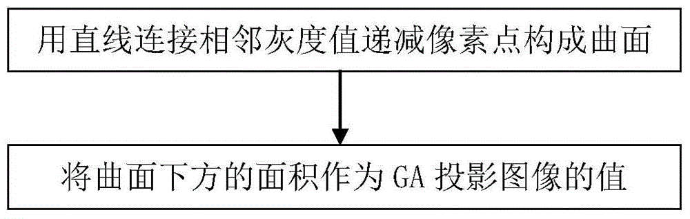 Map-like atrophy projection image generation method based on sd-oct retinal images