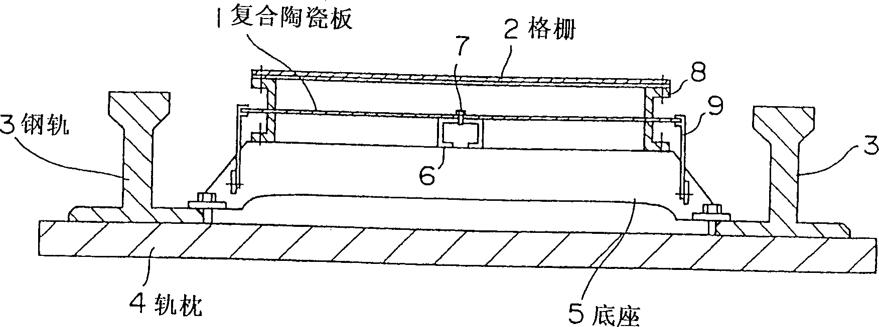 Acoustic device for track