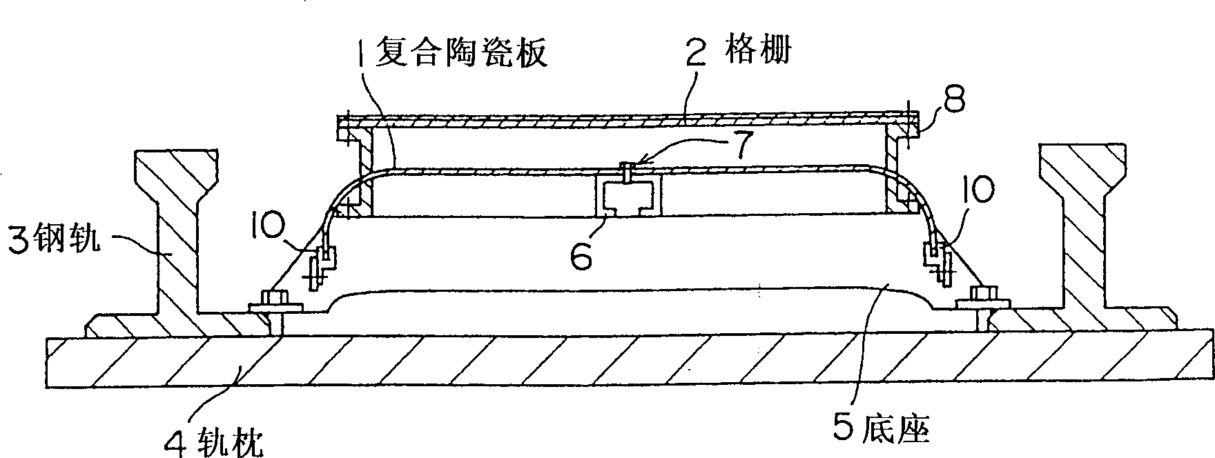 Acoustic device for track