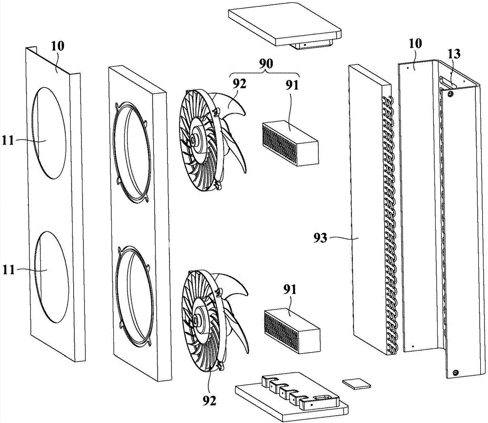 Indoor unit of floor-type air conditioning chamber and controlling method thereof