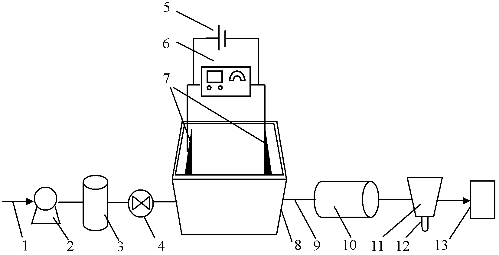 High-concentration sewage treatment method