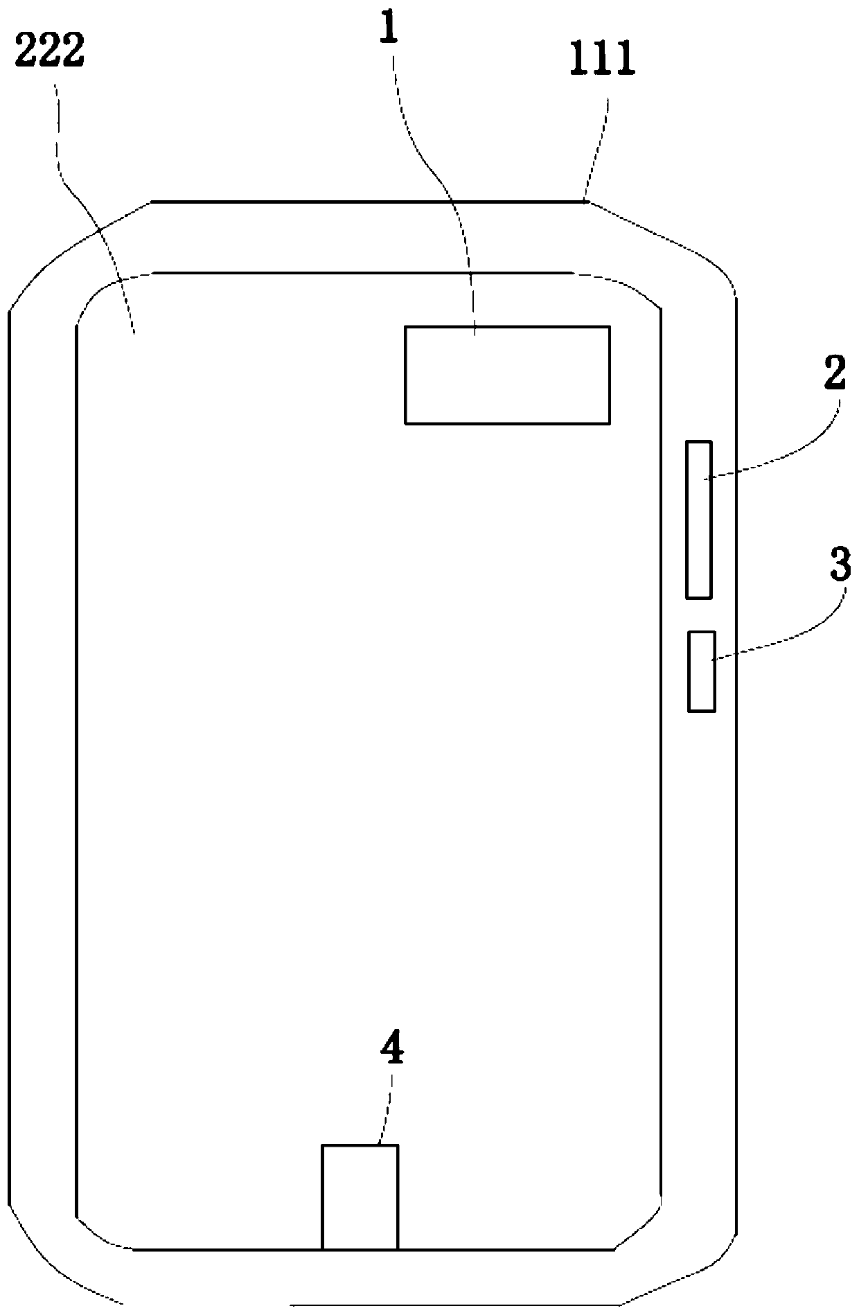 A charging mobile phone case with a built-in plug