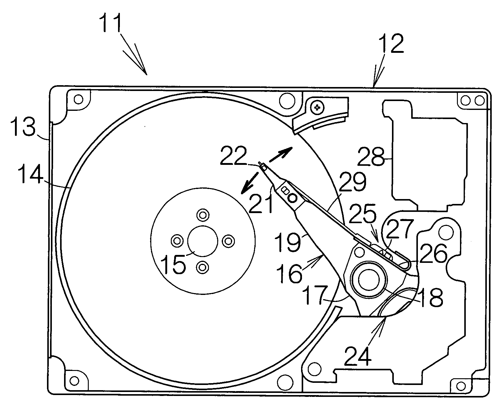 Apparatus for determining contact of head slider and method of determining contact of head slider