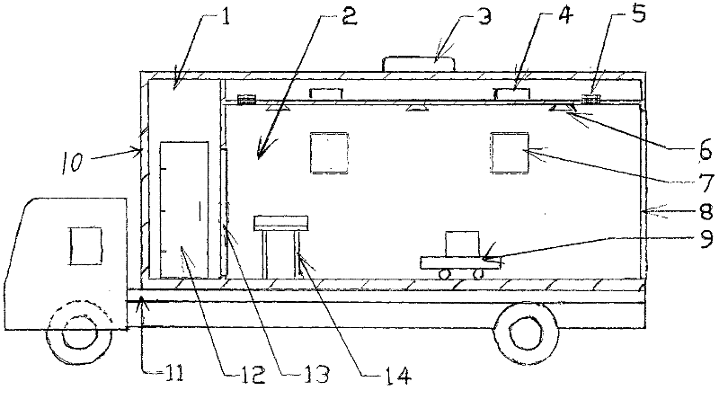 Sulfur hexafluoride breaker mobile overhaul trailer