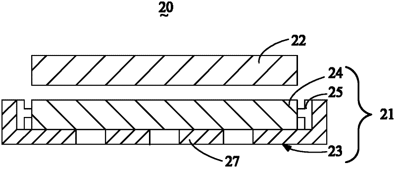 Panel display device, stereo display device and plasma display device