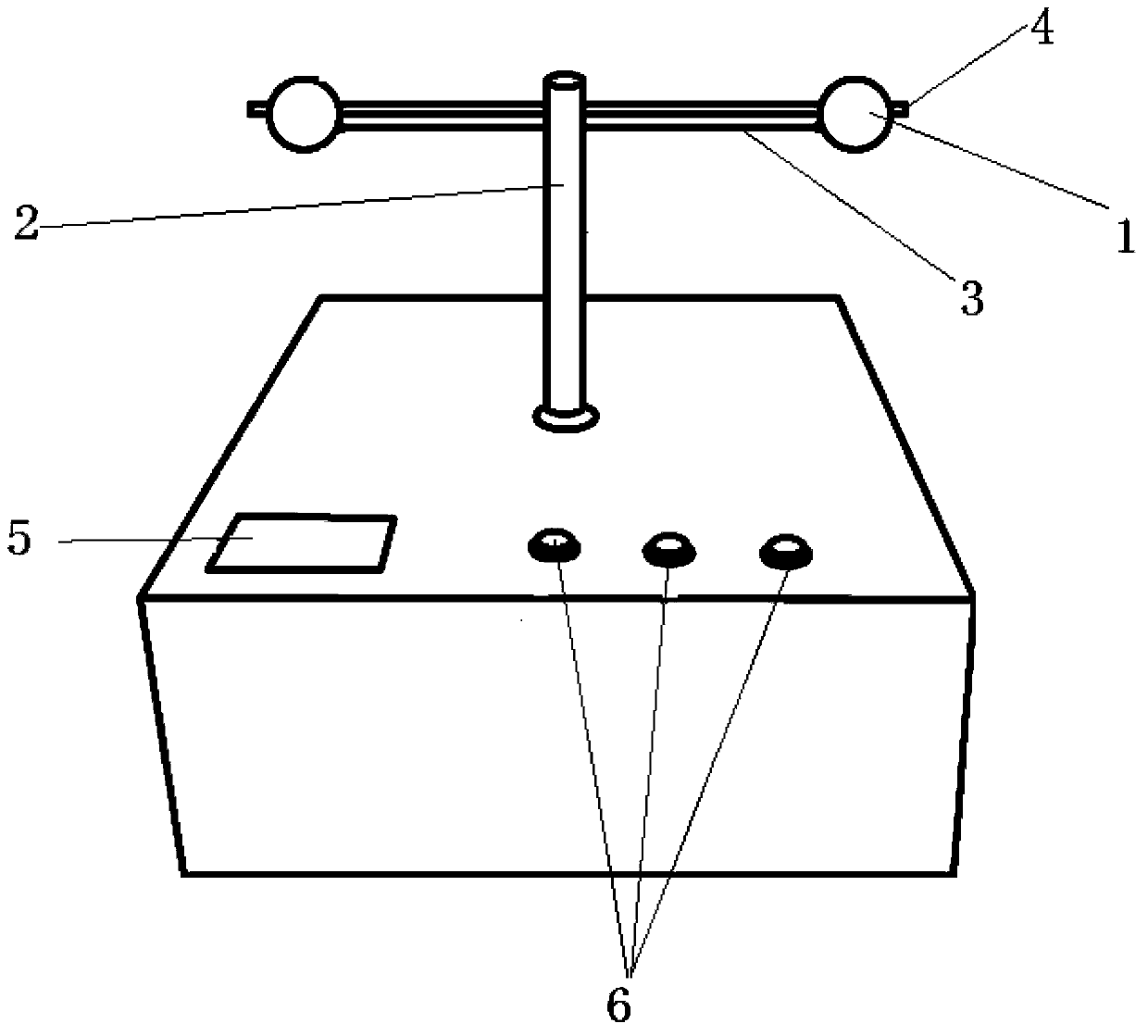 Comprehensive demonstration instrument for demonstrating angular momentum conservation and rotational inertia and demonstrating method thereof