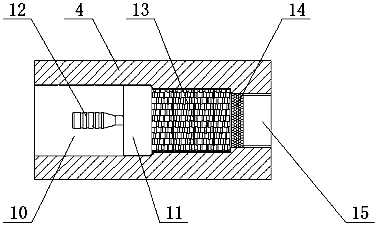 Soluble water nozzle