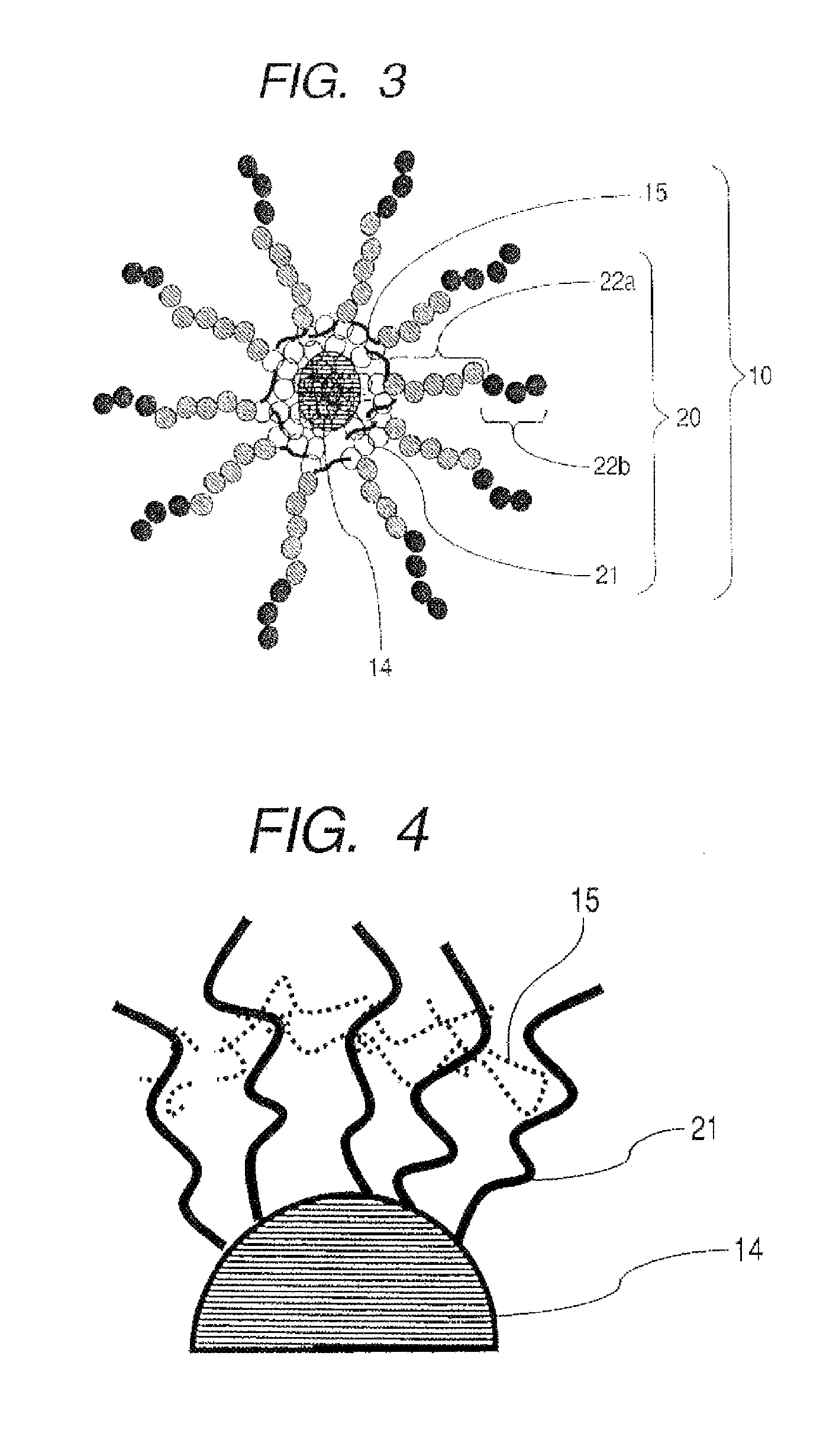 Polymeric compound containing composition, and image forming process and apparatus